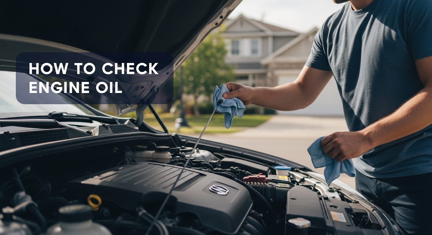 How to Check Engine Oil (2026 Complete Guide for U.S. Drivers): Step-by-Step, Tools, Tips & Mistakes to Avoid